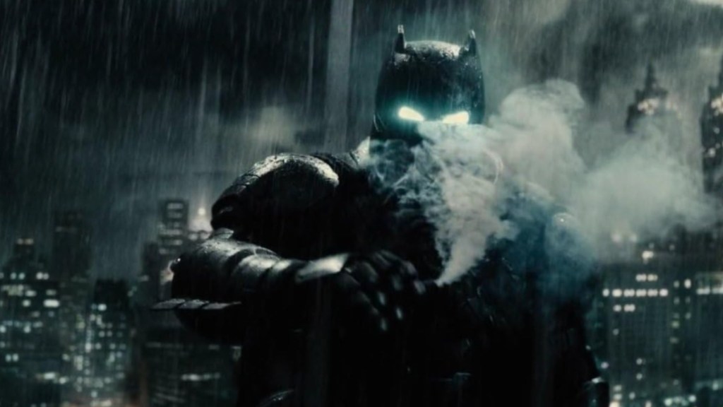 Ben Affleck’s Batman Returns in Zack Snyder’s Epic Dark Knight Returns Shot