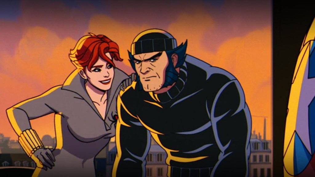 Viuda Negra y Wolverine en X-Men '97