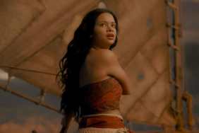 Catherine Laga'aia sails as Moana.