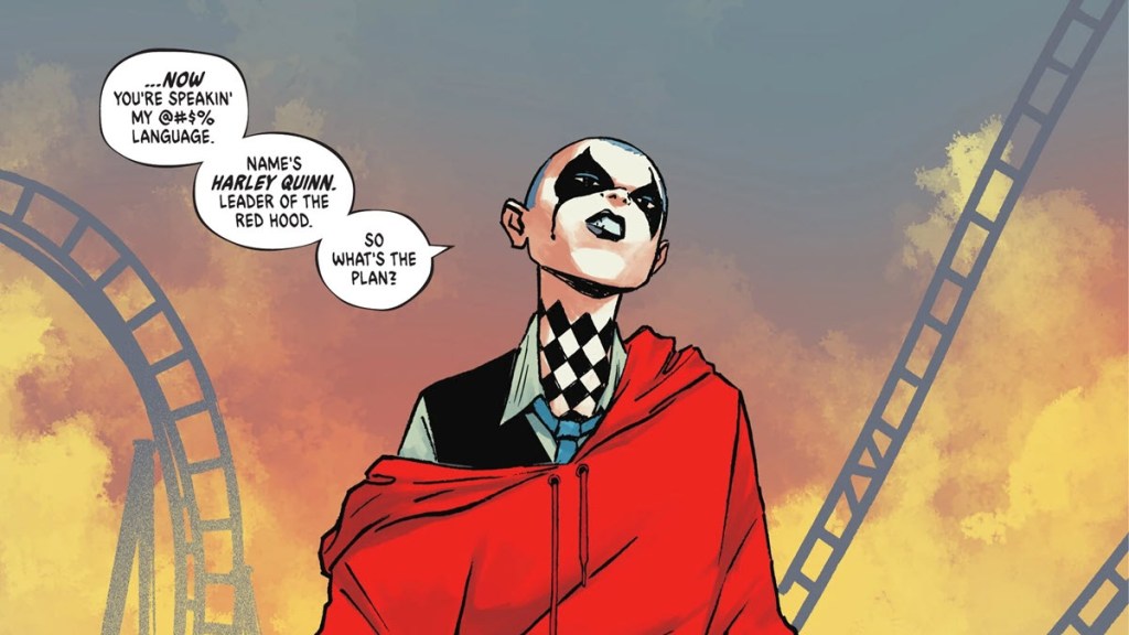 First full appearance of Absolute Harley Quinn in Absolute Batman #13