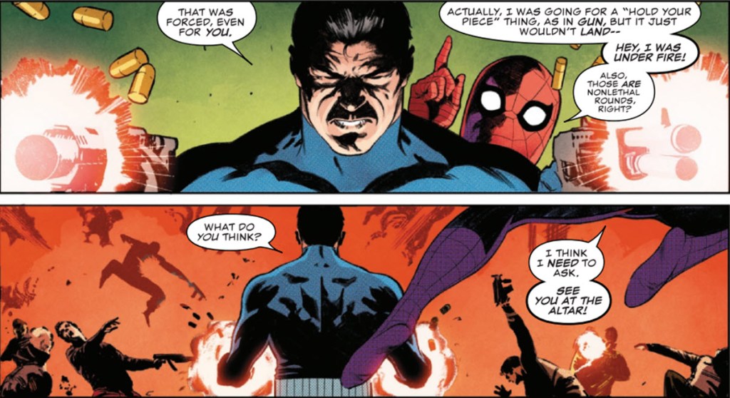 Punisher and Spider-Man vs. Father Crime