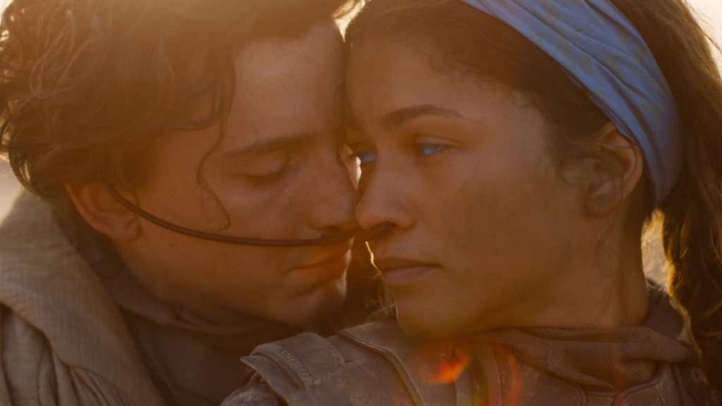 Timothee Chalamet and Zendaya in Dune Part Three.
