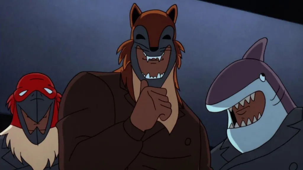Vulture Fox and Shark The Terrible Trio in Batman The Animated Series