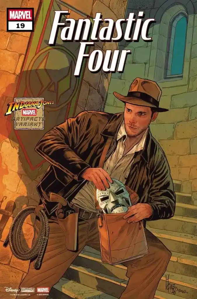 Doctor Doom’s Mask Becomes Indiana Jones’ Latest Prize in New MCU Crossover
