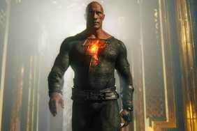 Dwayne Johnson as Black Adam.
