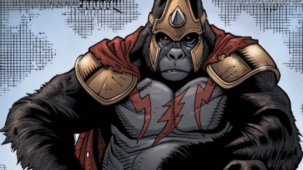 The Gorilla Grodd character.