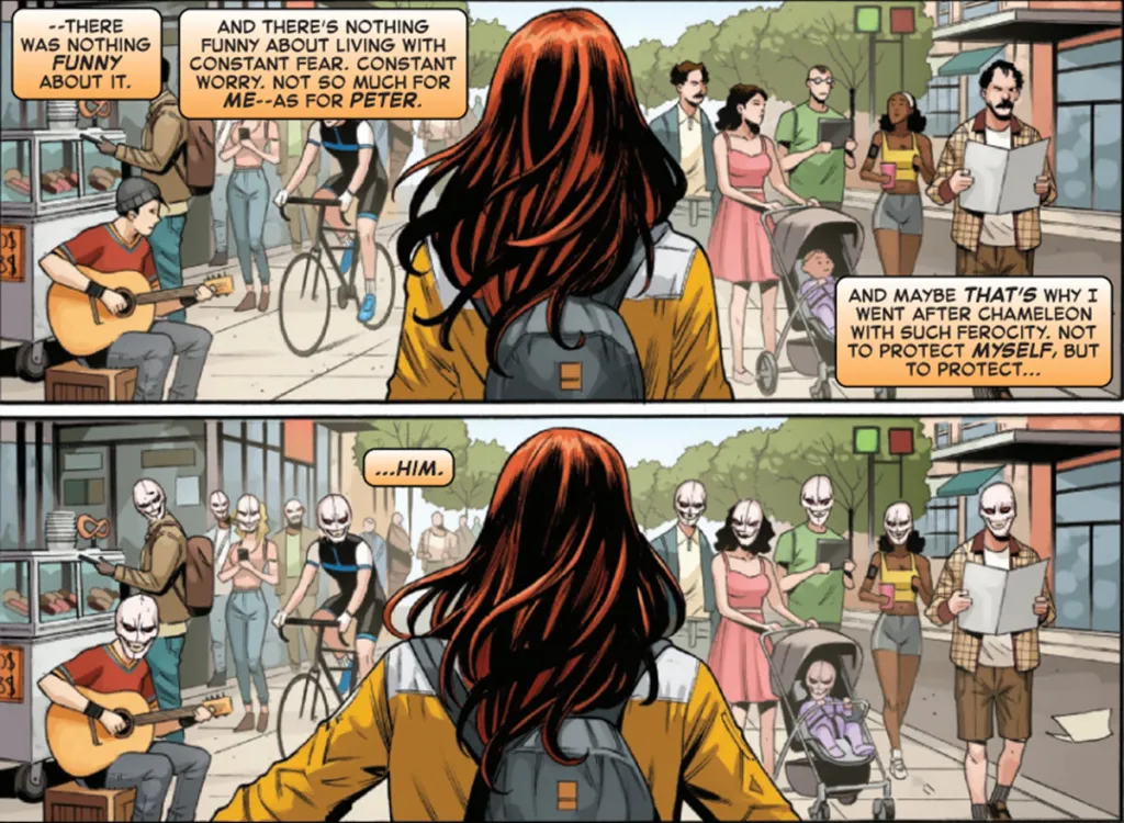 MJ has PTSD attack in Mary Jane Face It Tiger Special