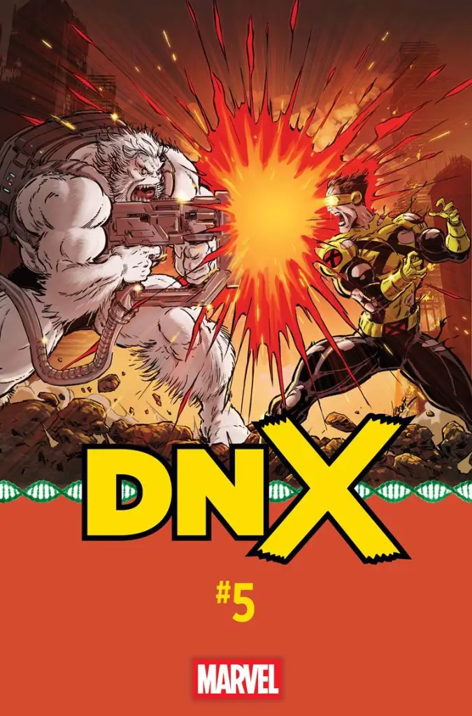 Cover art for Marvel Comics DNX #5