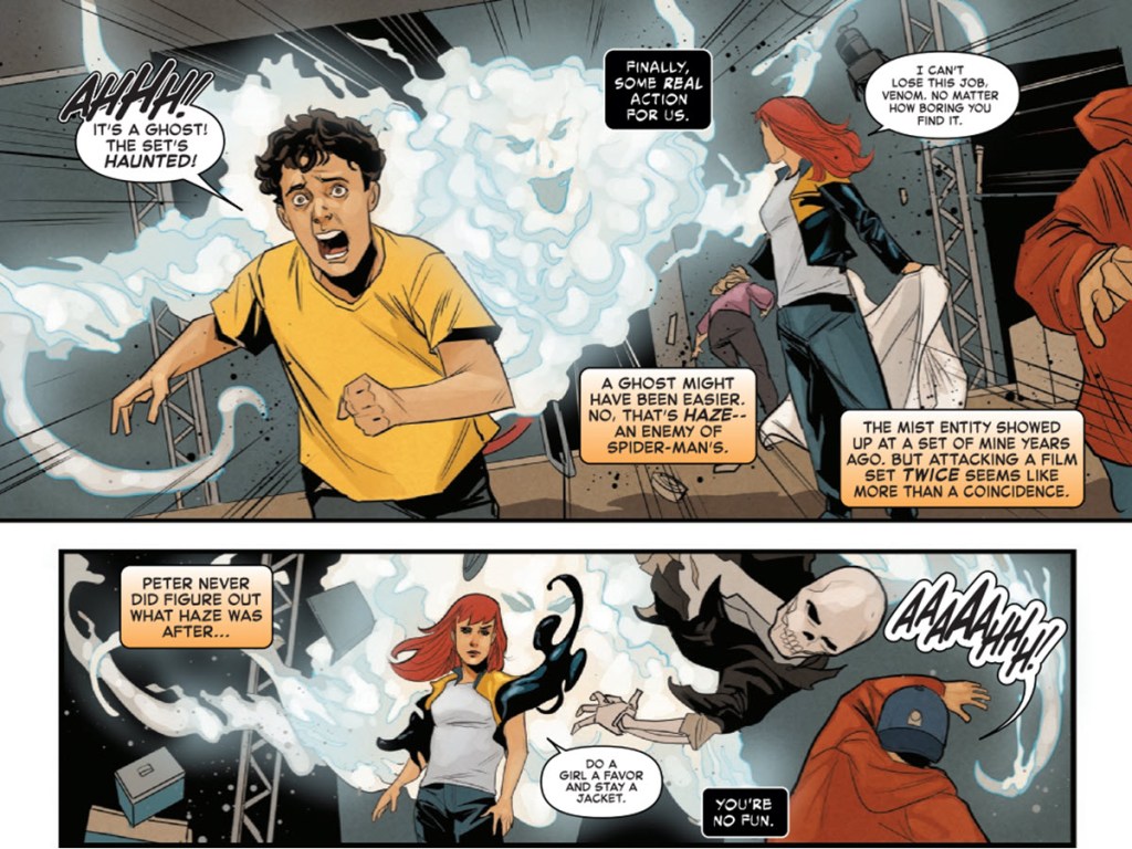 Mary Jane Fights Haze with Venom in Mary Jane Face It Tiger Special