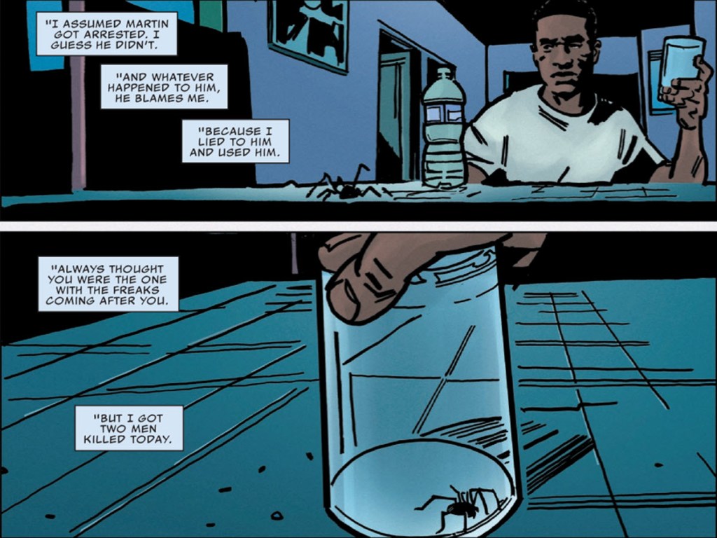 Miles Morales Father Considers His Past