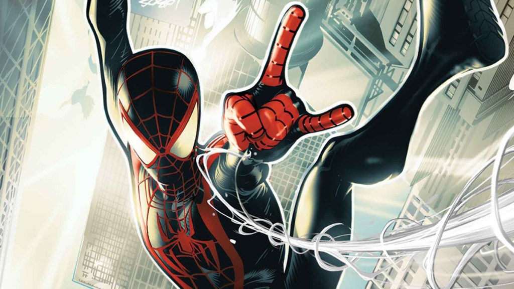Miles Morales Spider-Man 2026 #1 cover by Pablo Villalobos cropped