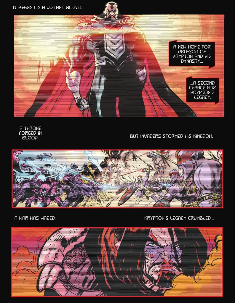 Recent history of Zod and New Kandor in Superman comics