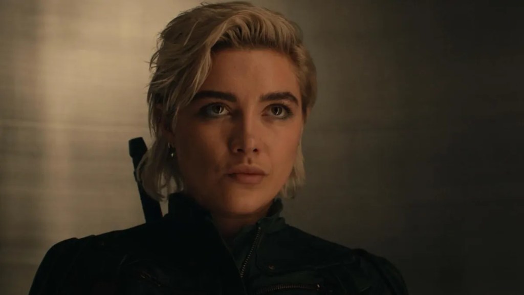 Florence Pugh Shares Nearly Naked Art of Yelena's Hilarious Spider-Man Scene