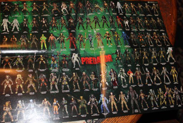 100 Predator figures