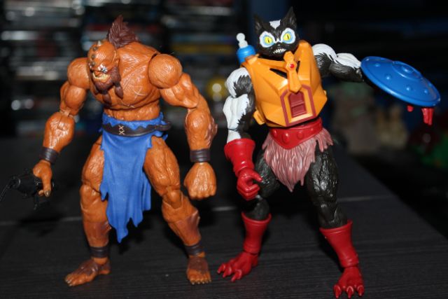 Beast Man comparison