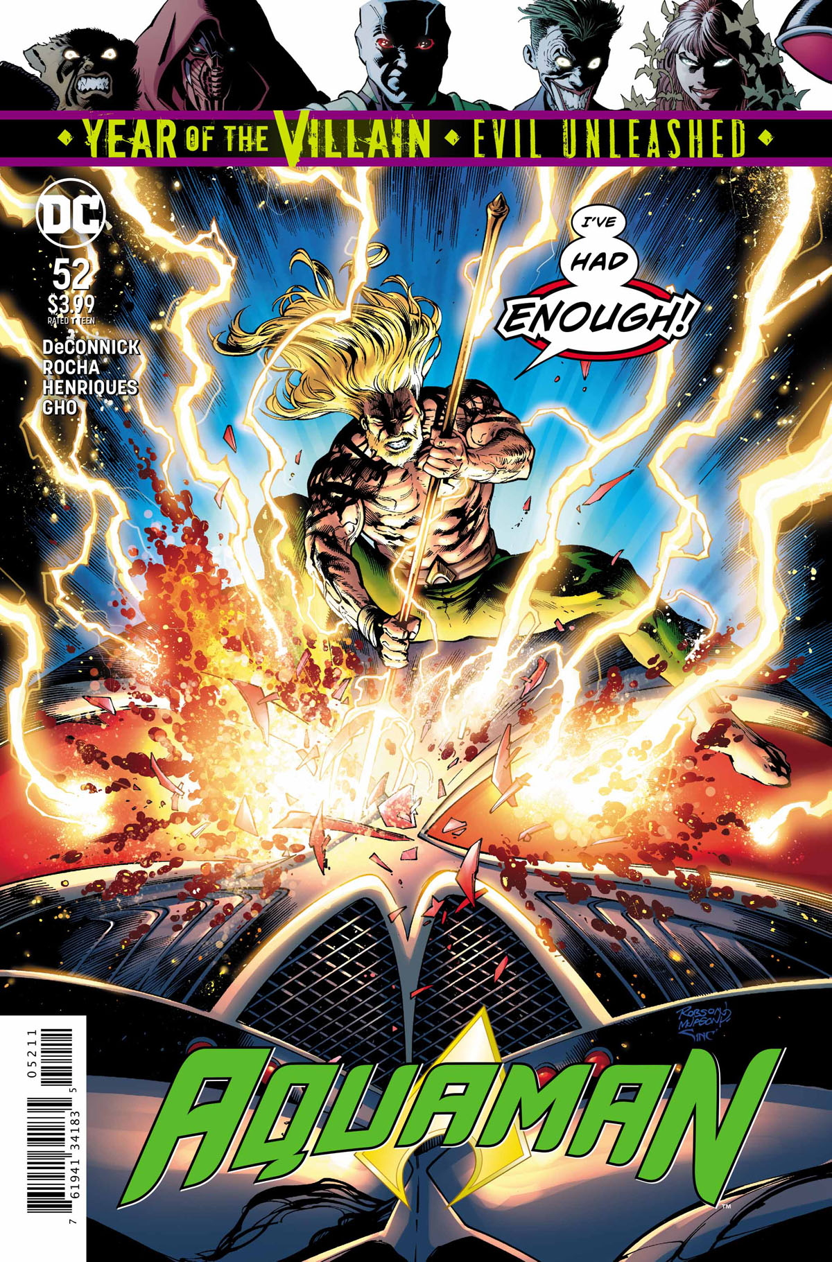 Aquaman #52 cover