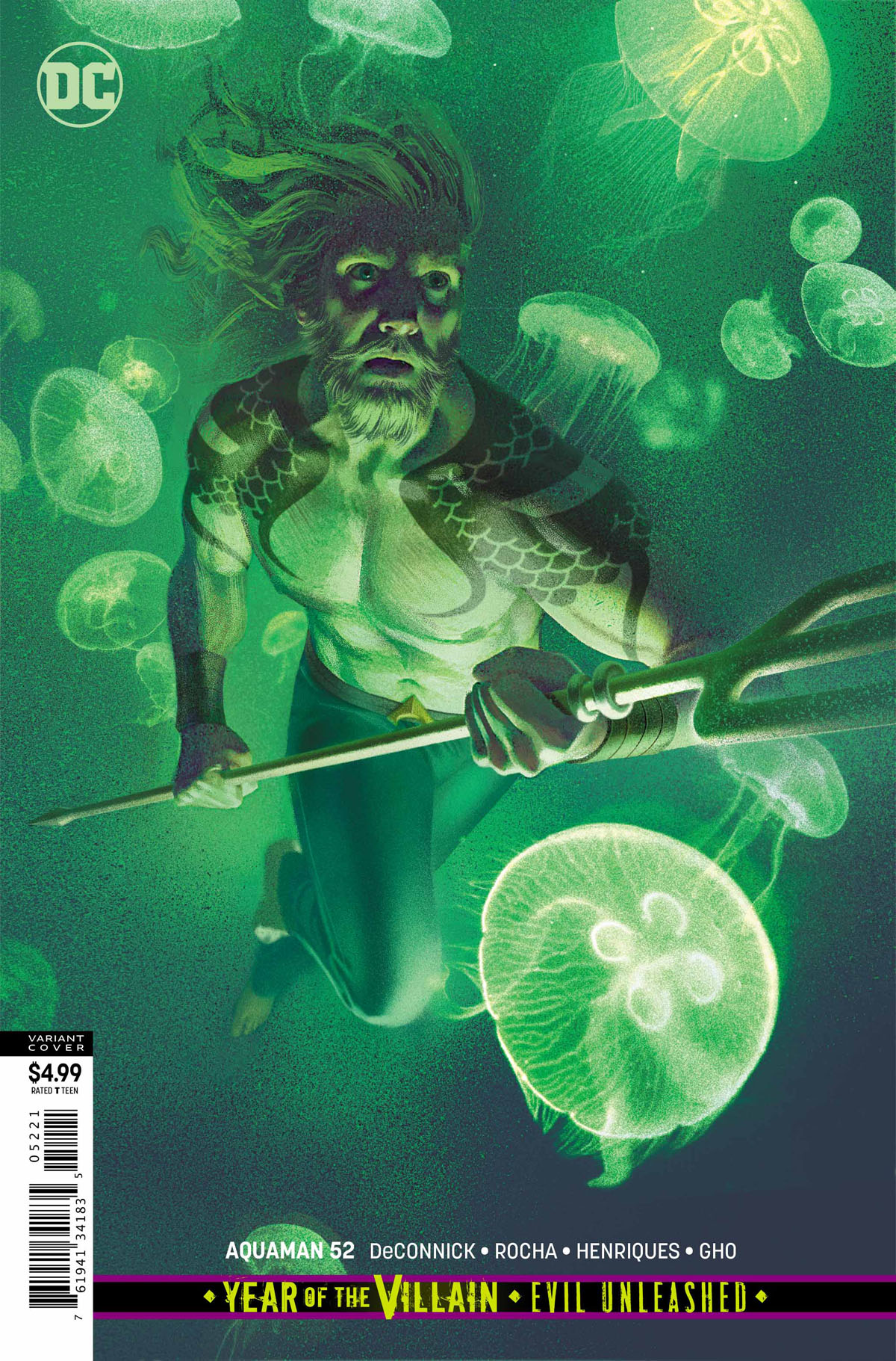 Aquaman #52 variant cover