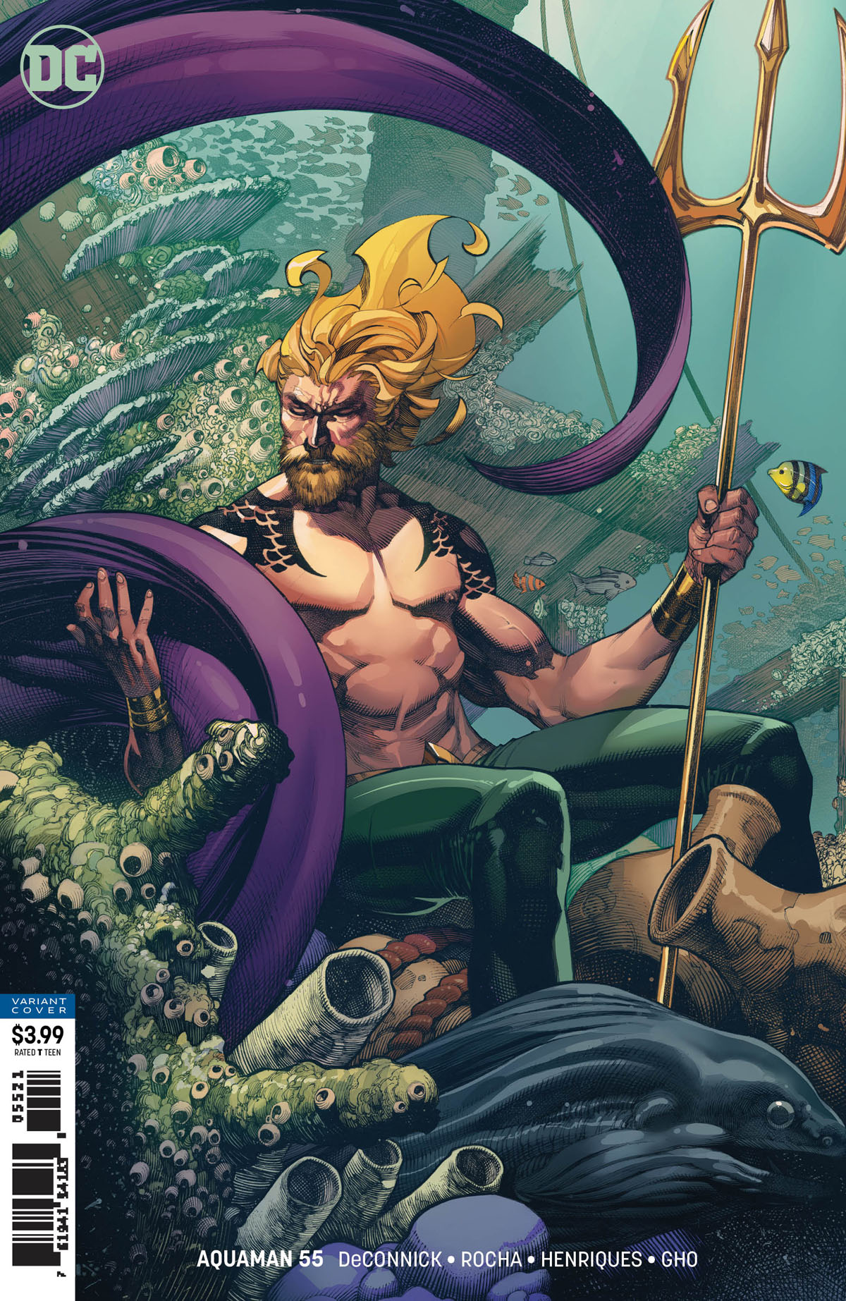 Aquaman #55 variant cover