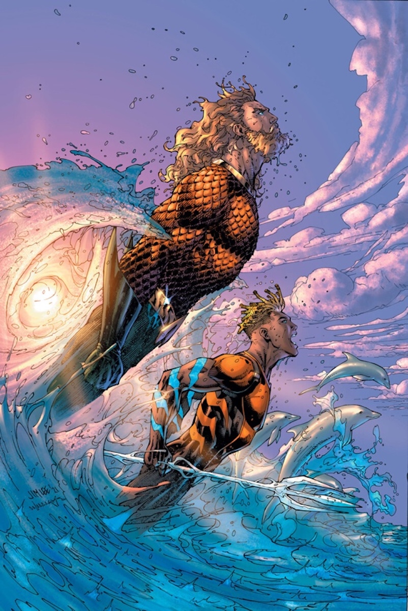 Aquamen #1 Variant Cover by Jim Lee & Alex Sinclair
