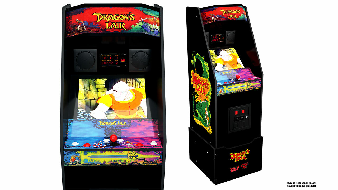 Dragon's Lair cabinet (with riser)