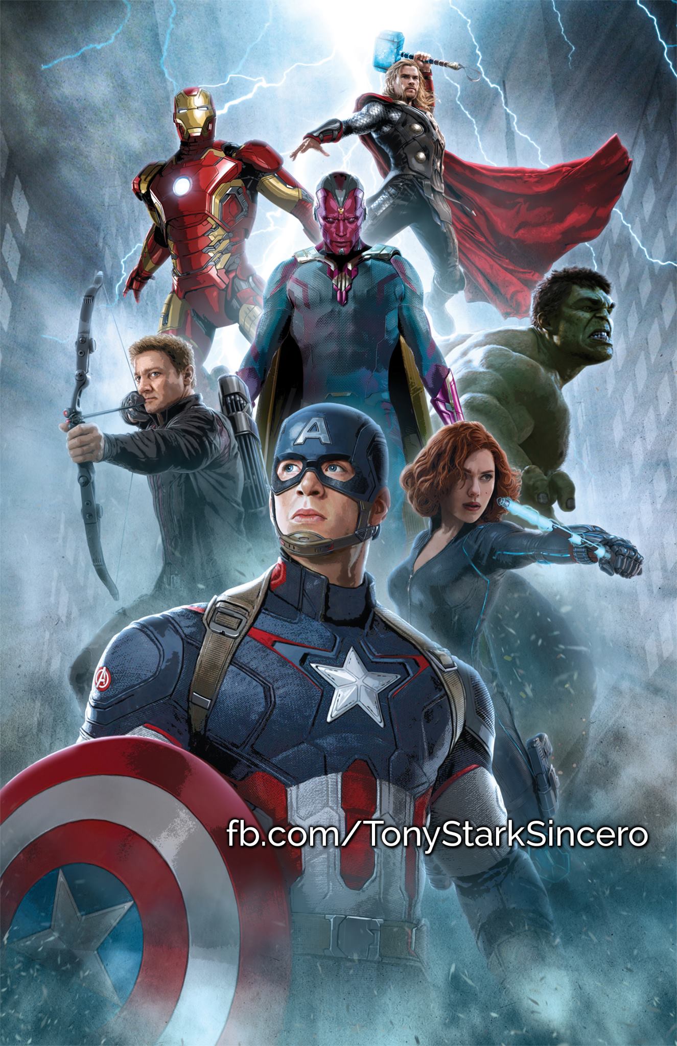Avengers: Age of Ultron Promo Art