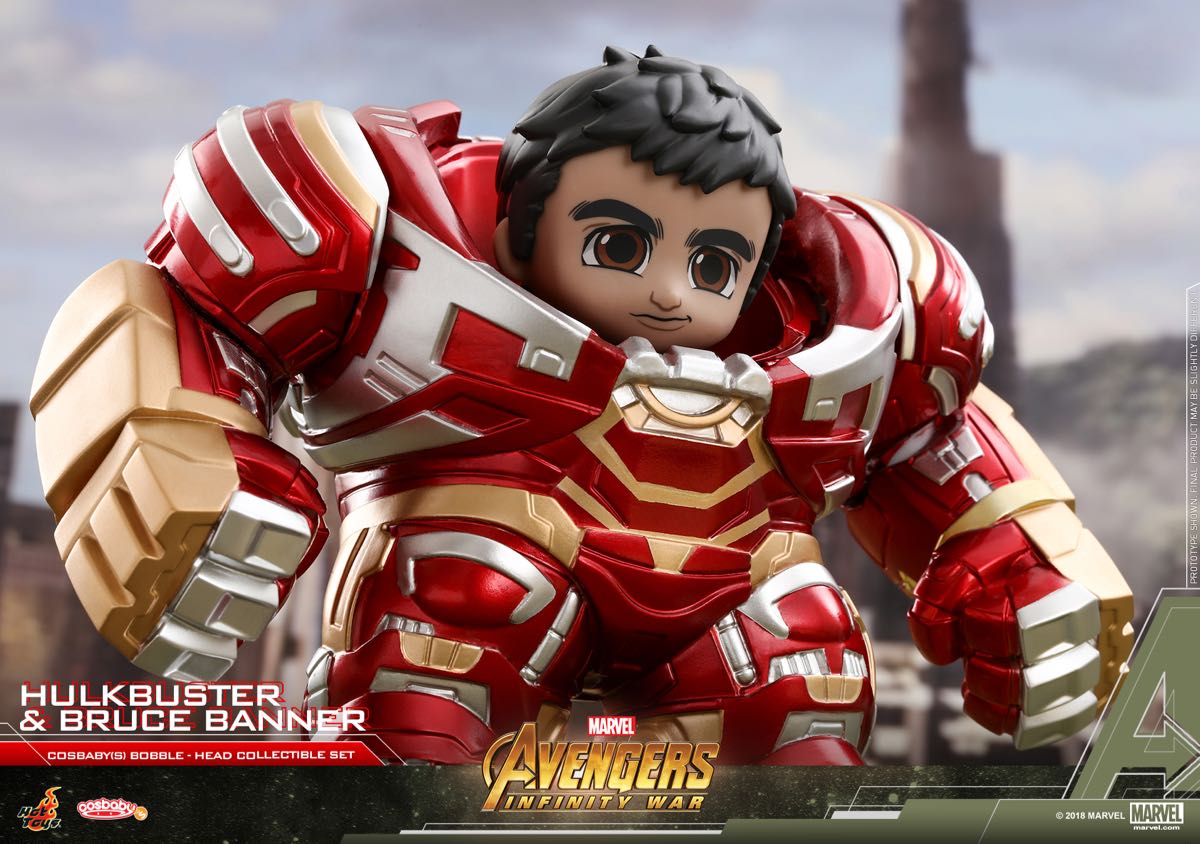 Hot Toys Aiw Hulkbuster Bruce Banner Cosbaby S Collectible Set_pr2