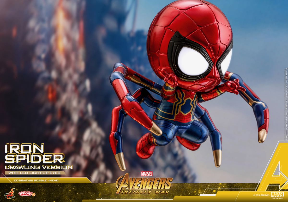Hot Toys Aiw Iron Spider Crawling Version Cosbabys_pr2