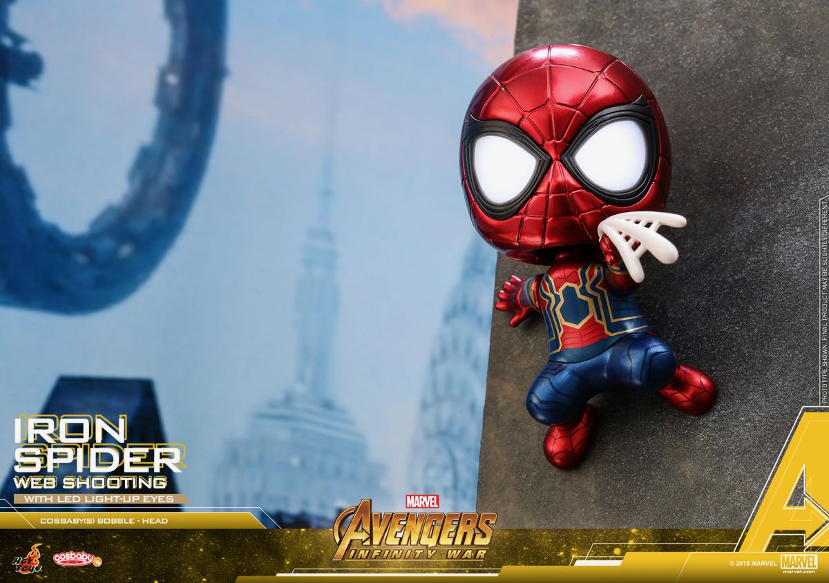 Hot Toys Aiw Iron Spider Web Shooter Cosbabys_pr2