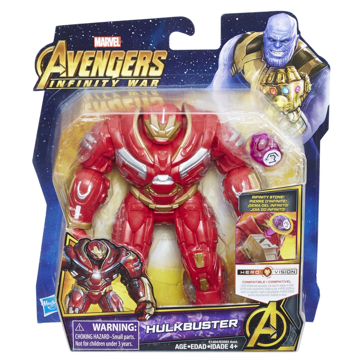 Marvel Avengers Infinity War 6 Inch Deluxe Figure Assortment Hulkbuster In Pkg