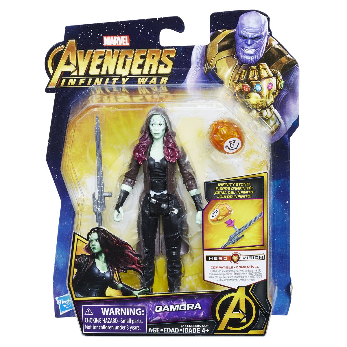 Marvel Avengers Infinity War 6 Inch Figure Assortment Gamora In Pkg