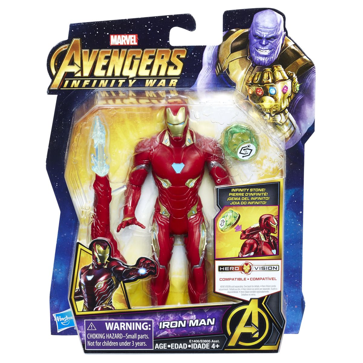 Marvel Avengers Infinity War 6 Inch Figure Assortment Iron Man In Pkg