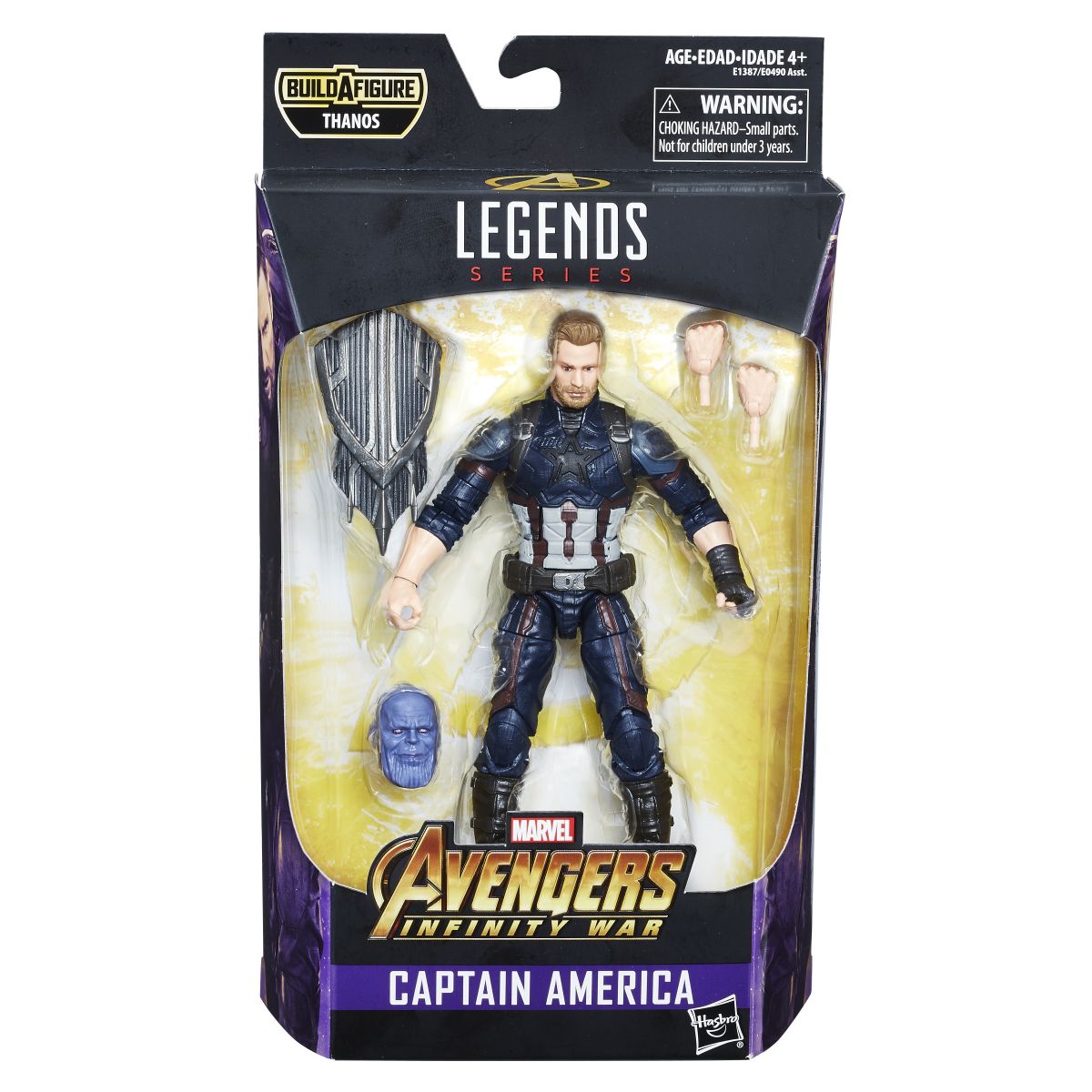 Marvel Avengers Infinity War Legends Series 6 Inch Figure Assortment Captain America In Pkg