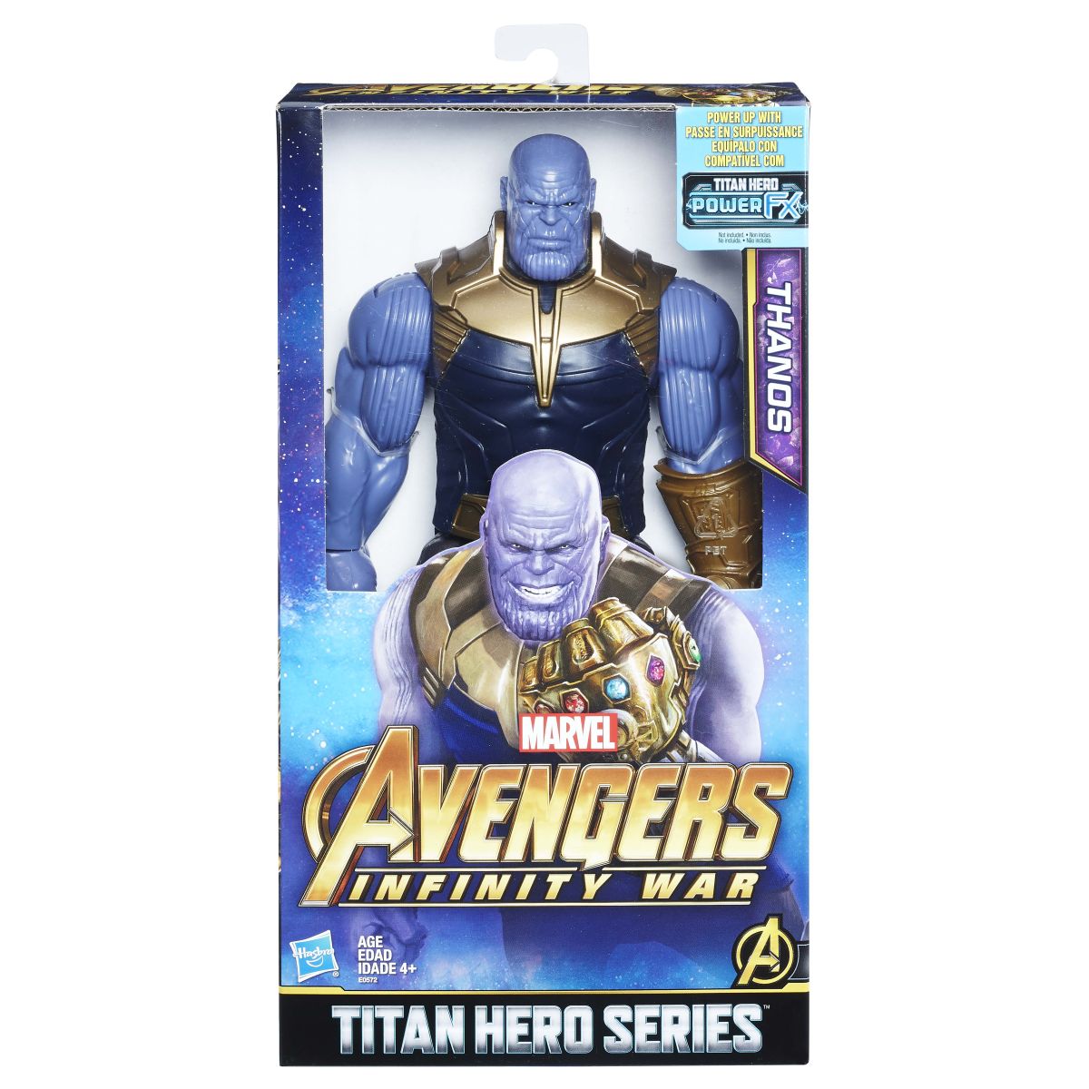 Marvel Avengers Infinity War Titan Hero 12 Inch Deluxe Figures Thanos In Pkg