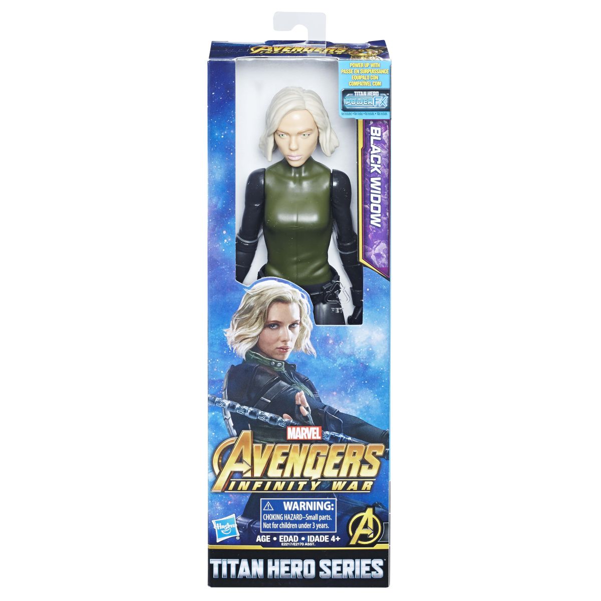 Marvel Avengers Infinity War Titan Hero 12 Inch Figures Black Widow In Pkg