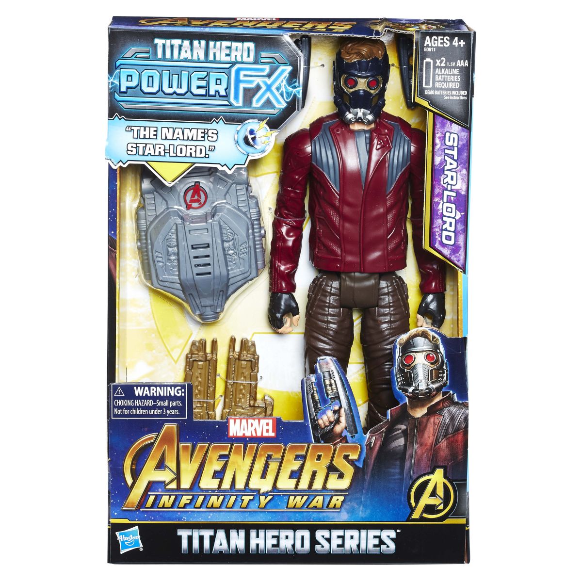 Marvel Avengers Infinity War Titan Hero 12 Inch Power Fx Figures Star Lord In Pkg