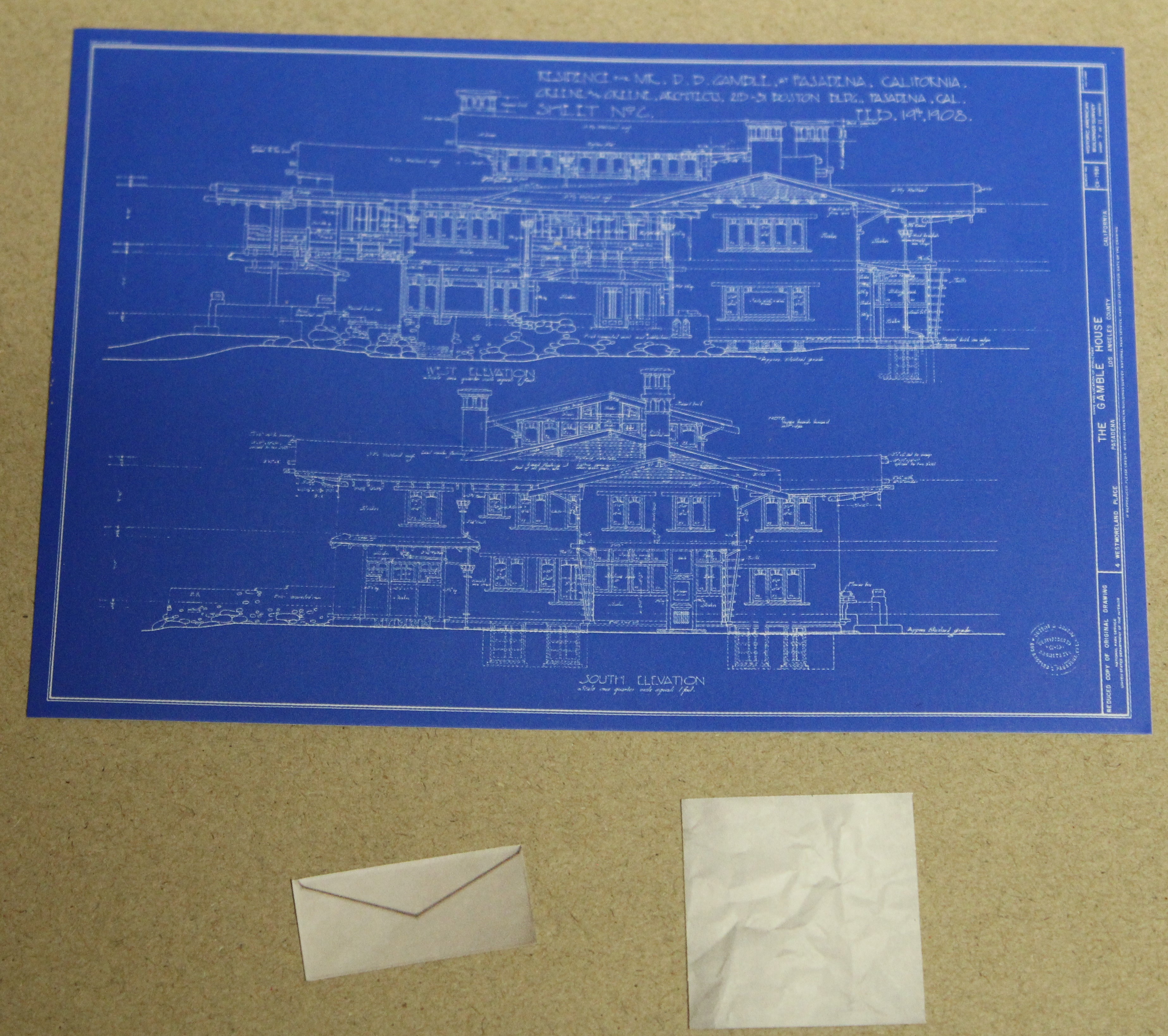 Blueprint and papers