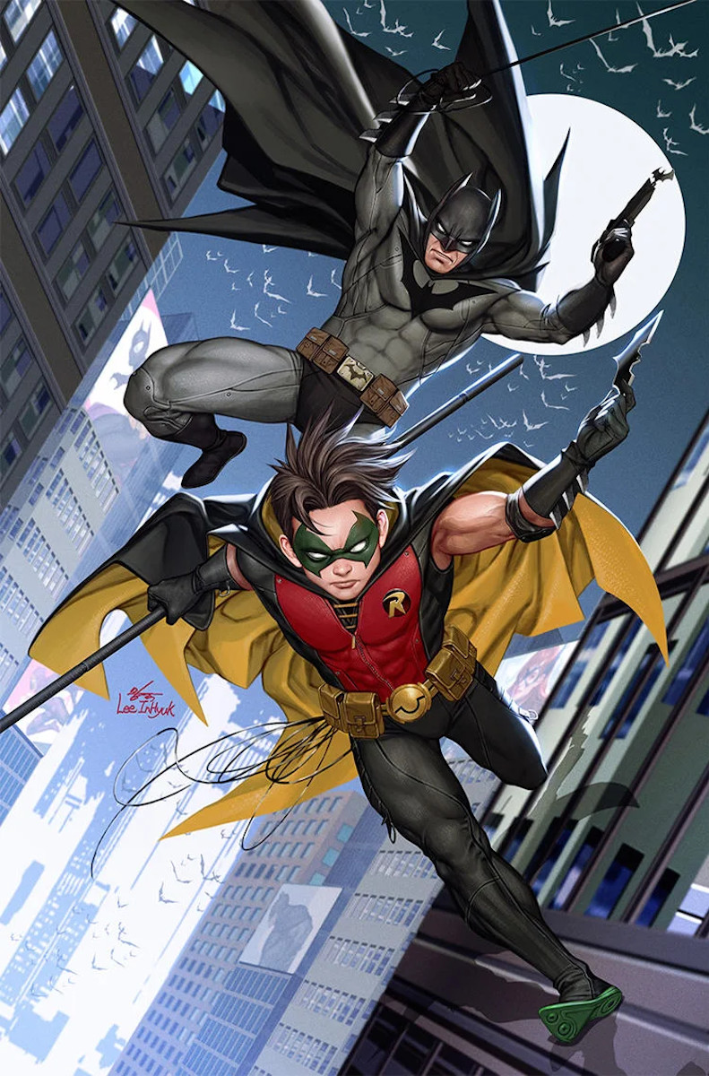Batman #125 Variant Cover by InHyuk Lee