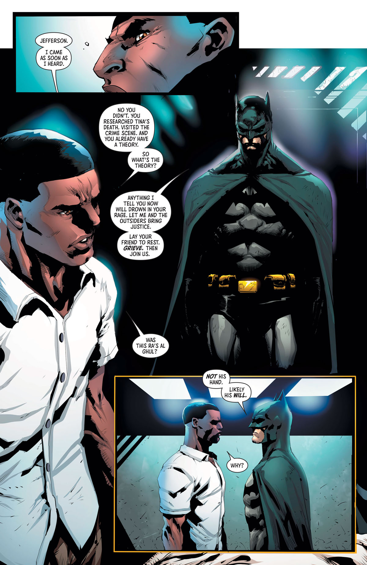 Batman and the Outsiders #9 page 3