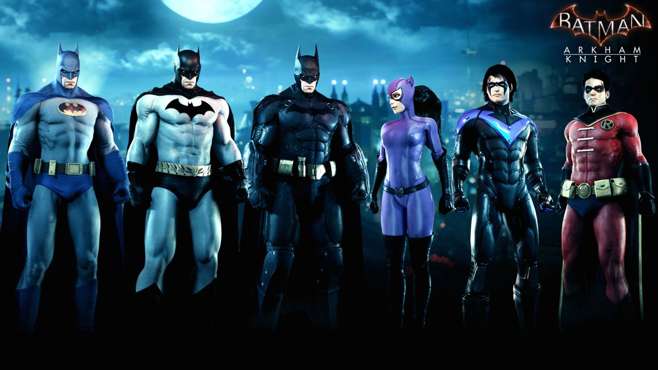 The Bat-family Skins Pack