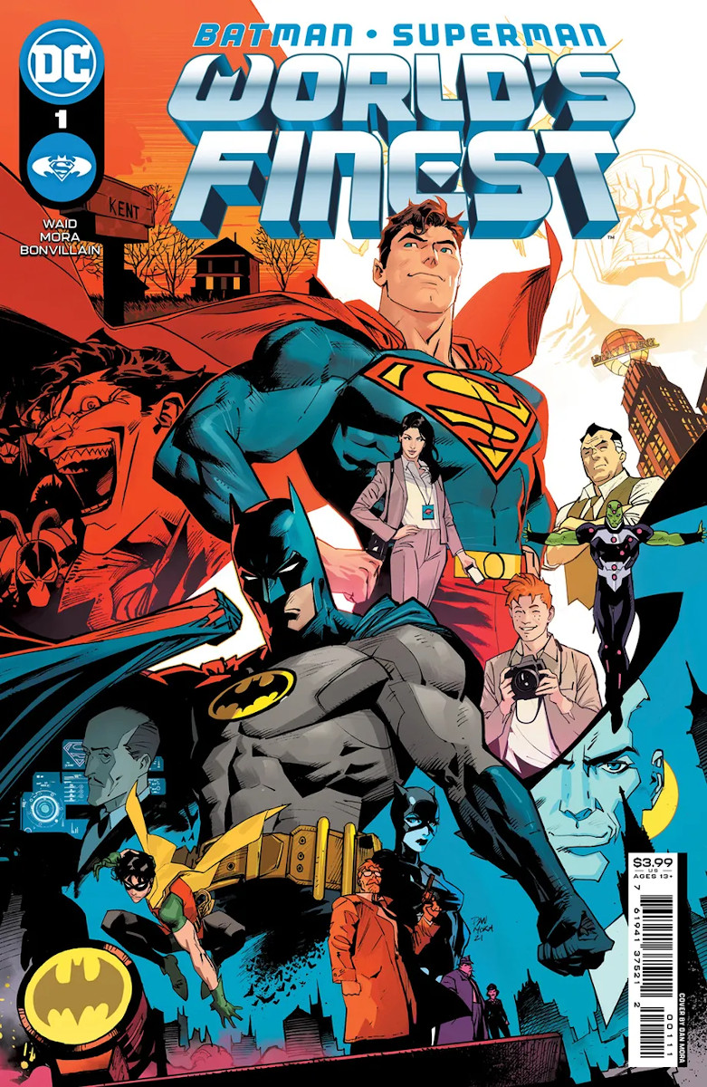 Batman/Superman: World's Finest #1 Cover by Dan Mora