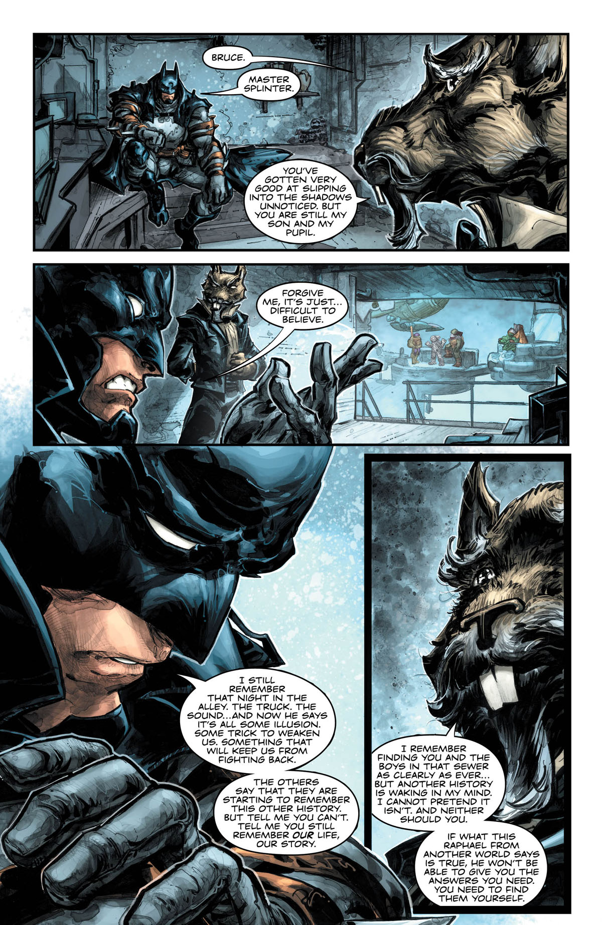 Batman/Teenage Mutant Ninja Turtles III #3 page 6