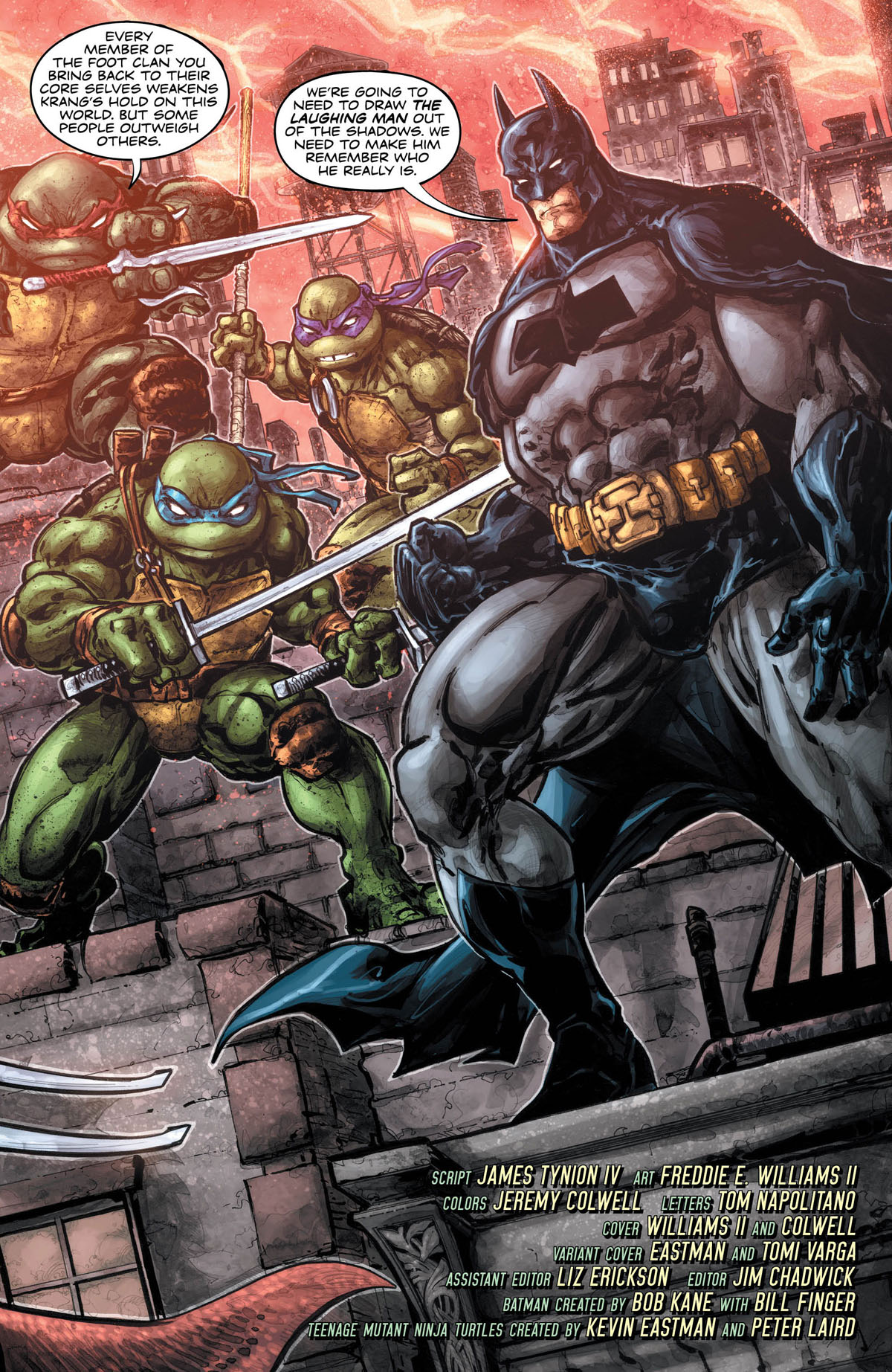 Batman/Teenage Mutant Ninja Turtles III #4 page 5