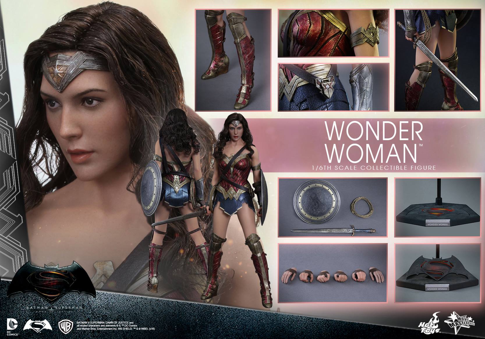 Batman v Superman: Dawn of Justice 1/6th scale Wonder Woman Collectible Figure