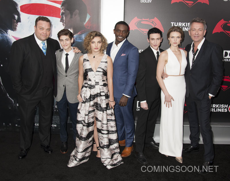 NY Premiere of Batman vs Superman Dawn of Justice

Featuring: Cast of "Gotham" TV Show
Where: New York, New York, United States
When: 21 Mar 2016
Credit: WENN.com