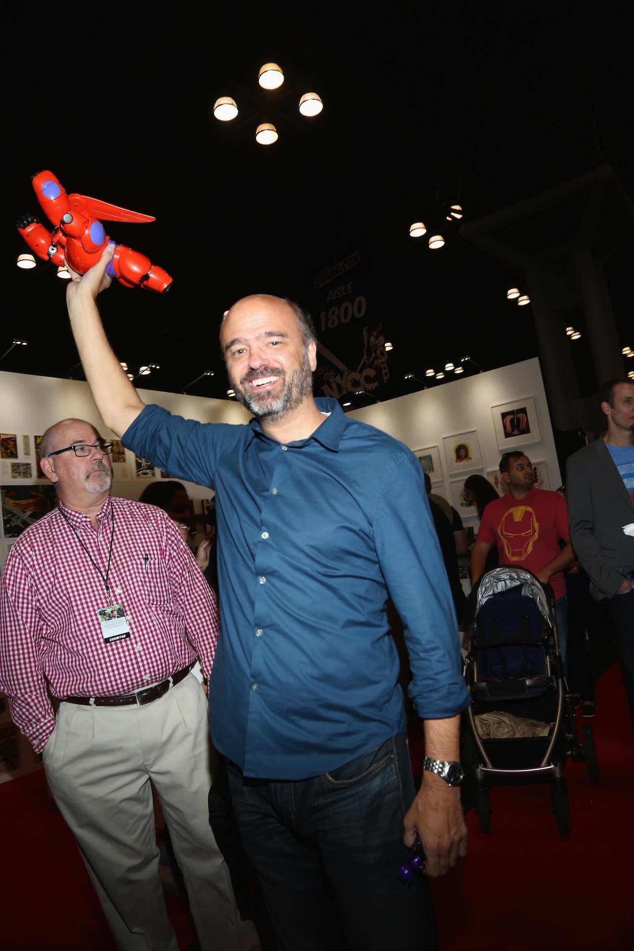 NEW YORK, NY - OCTOBER 09:  Actor Scott Adsit attends Walt Disney Studios' 2014 New York Comic Con presentations of "Big Hero 6" and "Tomorrowland" at the Javits Convention Center on Thursday October 9, 2014 in New York City.  (Photo by Jason Carter Rinaldi/Getty Images for Disney) *** Local Caption *** Scott Adsit