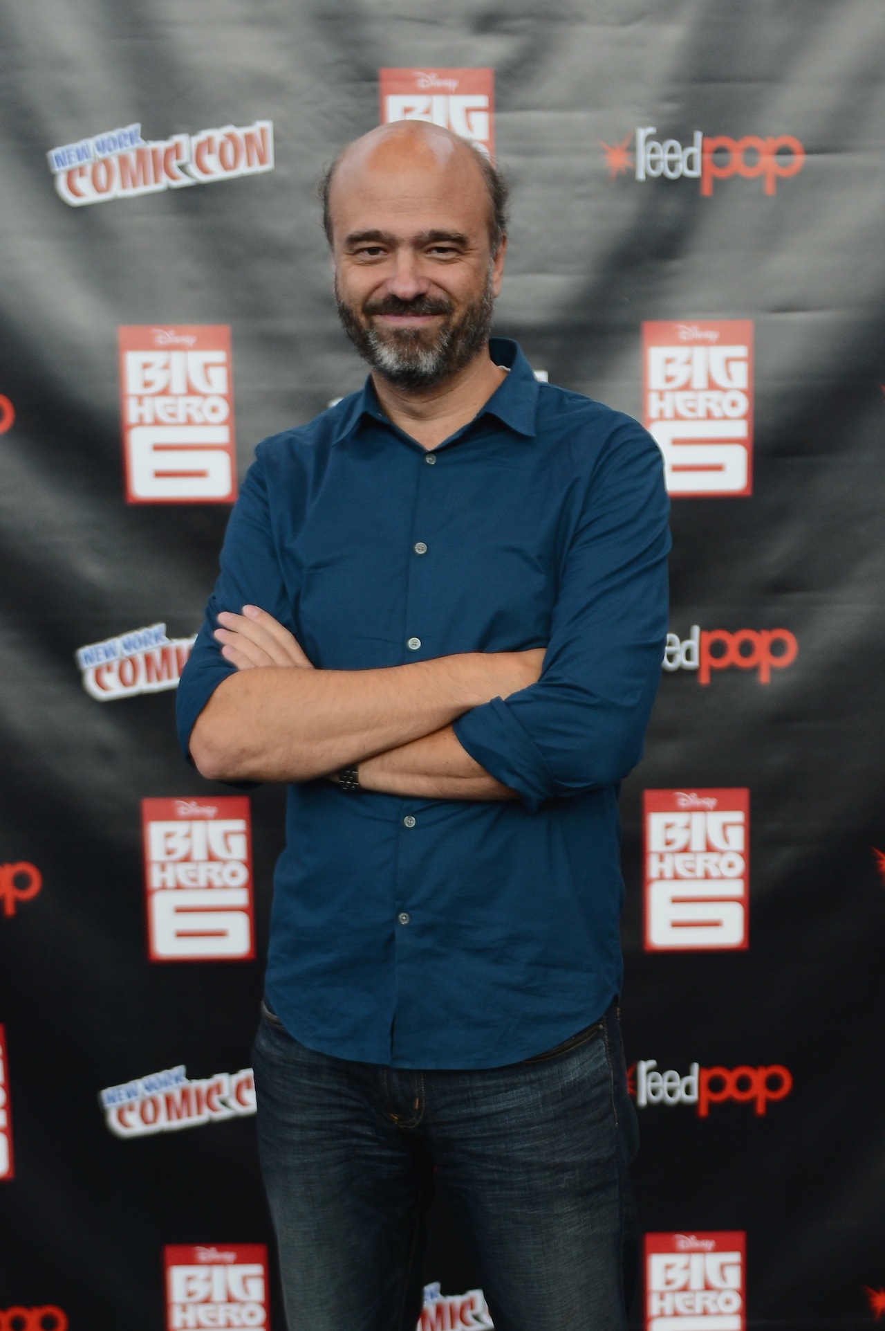 NEW YORK, NY - OCTOBER 09:  Actor Scott Adsit attends Walt Disney Studios' 2014 New York Comic Con presentations of "Big Hero 6" and "Tomorrowland" at the Javits Convention Center on Thursday October 9, 2014 in New York City.  (Photo by Stephen Lovekin/Getty Images for Disney) *** Local Caption *** Scott Adsit