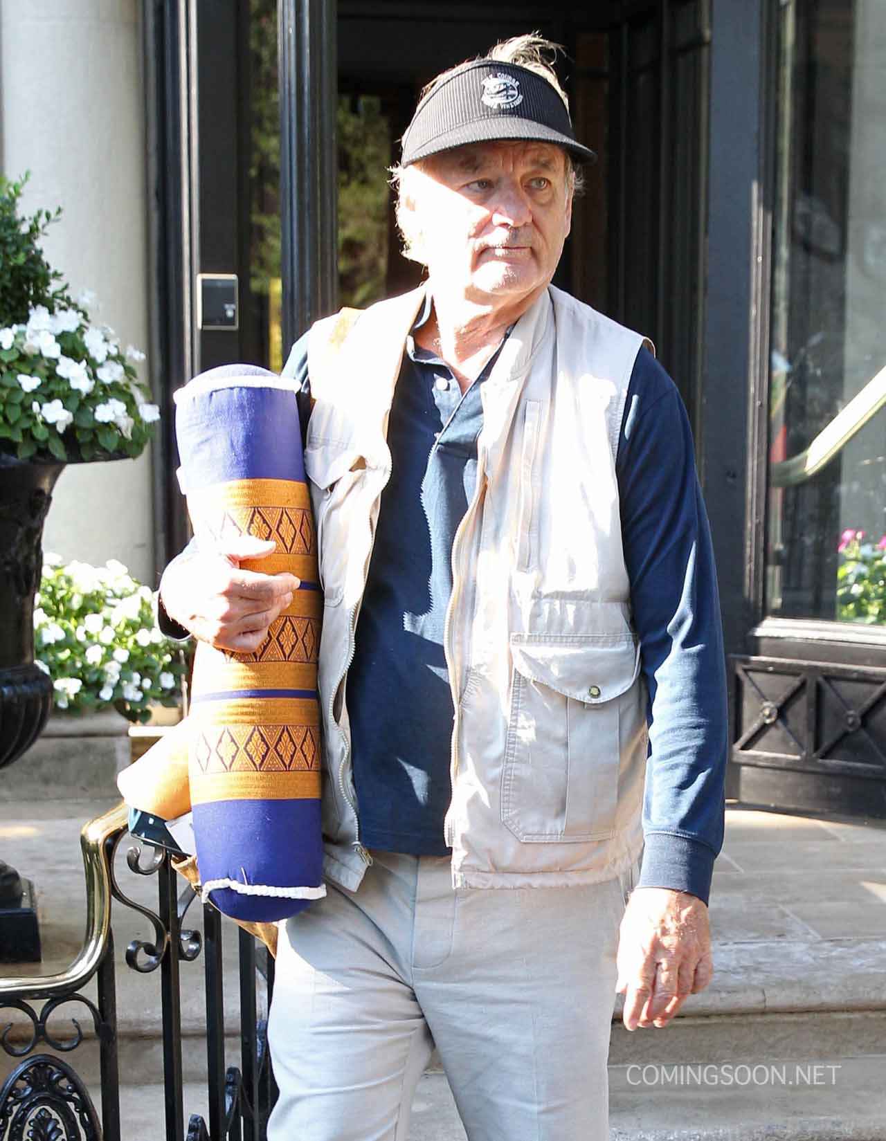 Bill Murray Heads to Ghostbusters Set