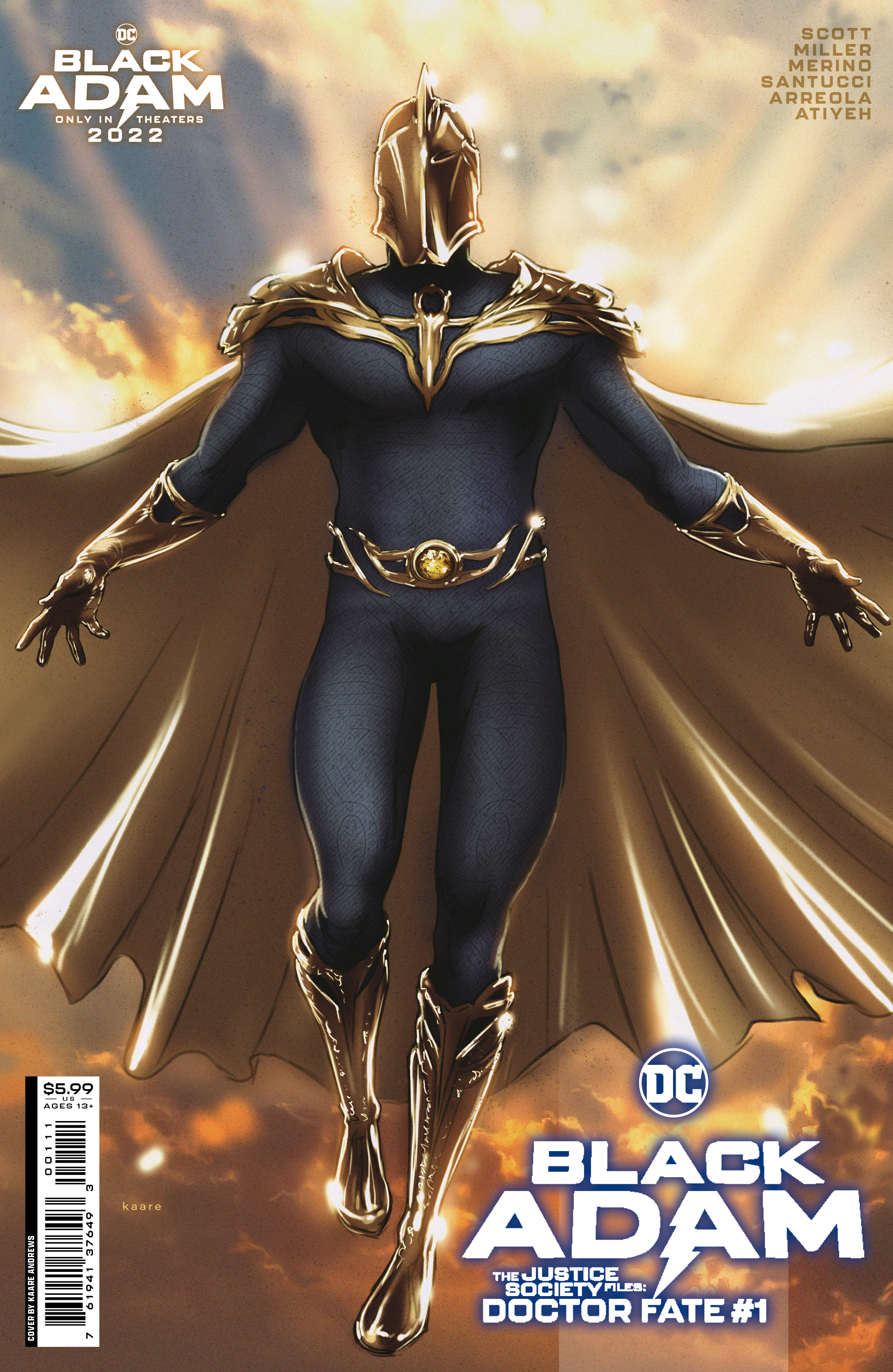 Dr. Fate main cover
