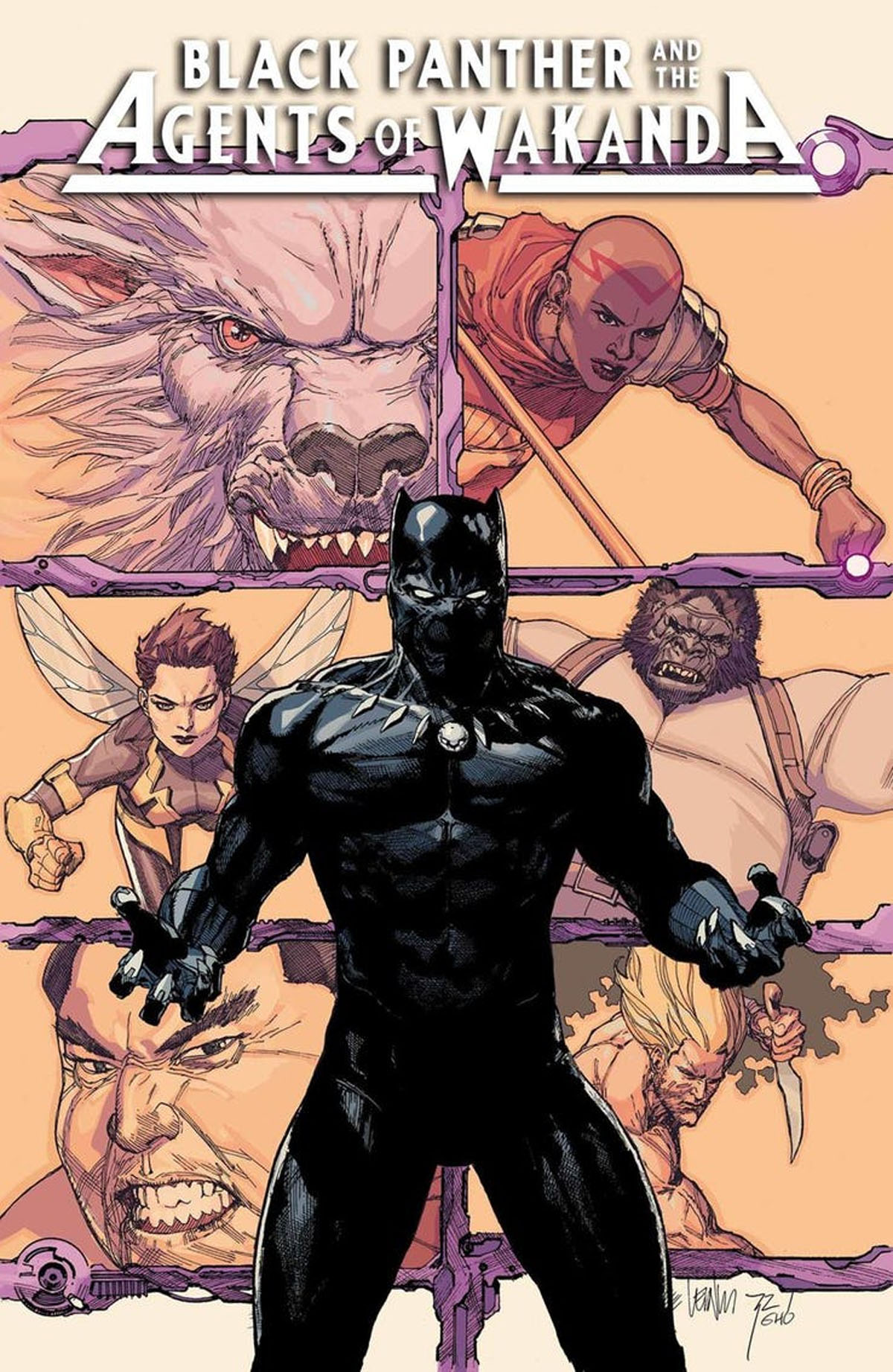 Black Panther and the Agents of Wakanda #1 cover b
