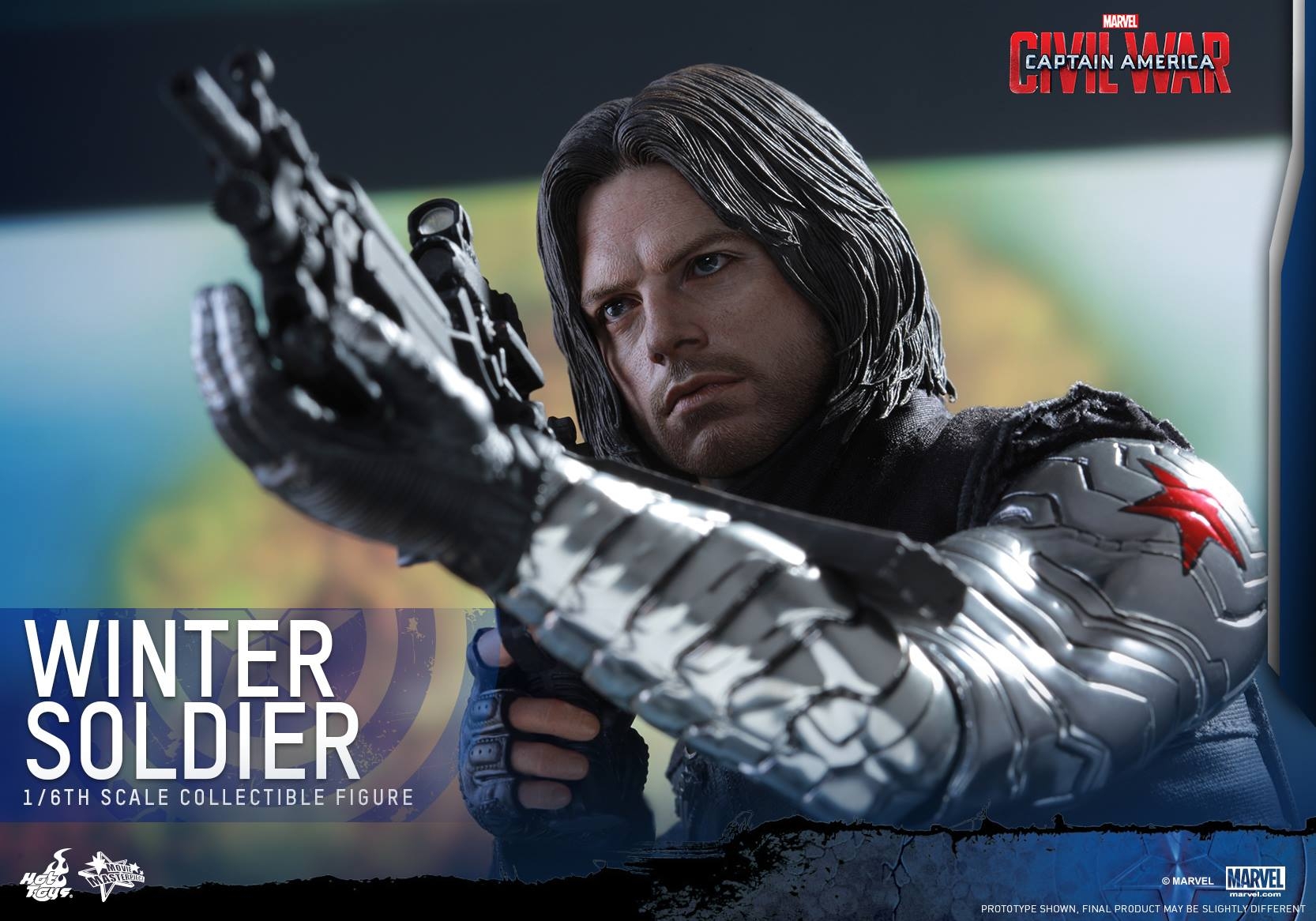 Captain America: Civil War Winter Soldier Hot Toys